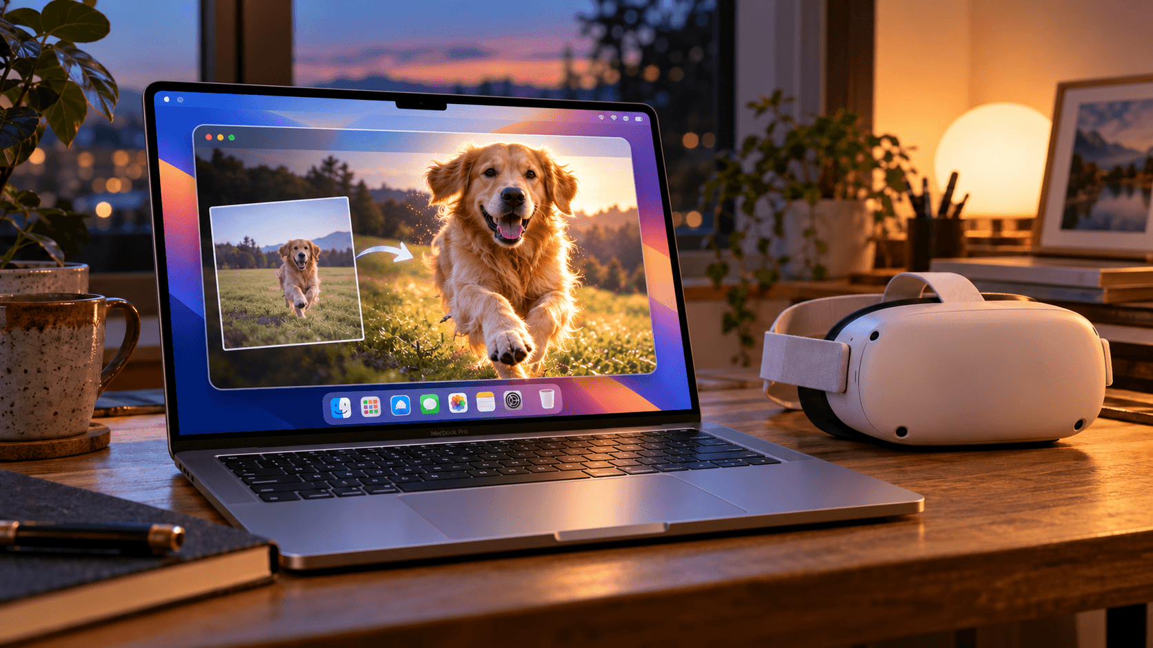 Cómo convertir vídeos 2D a 3D en Mac y verlos en Meta Quest